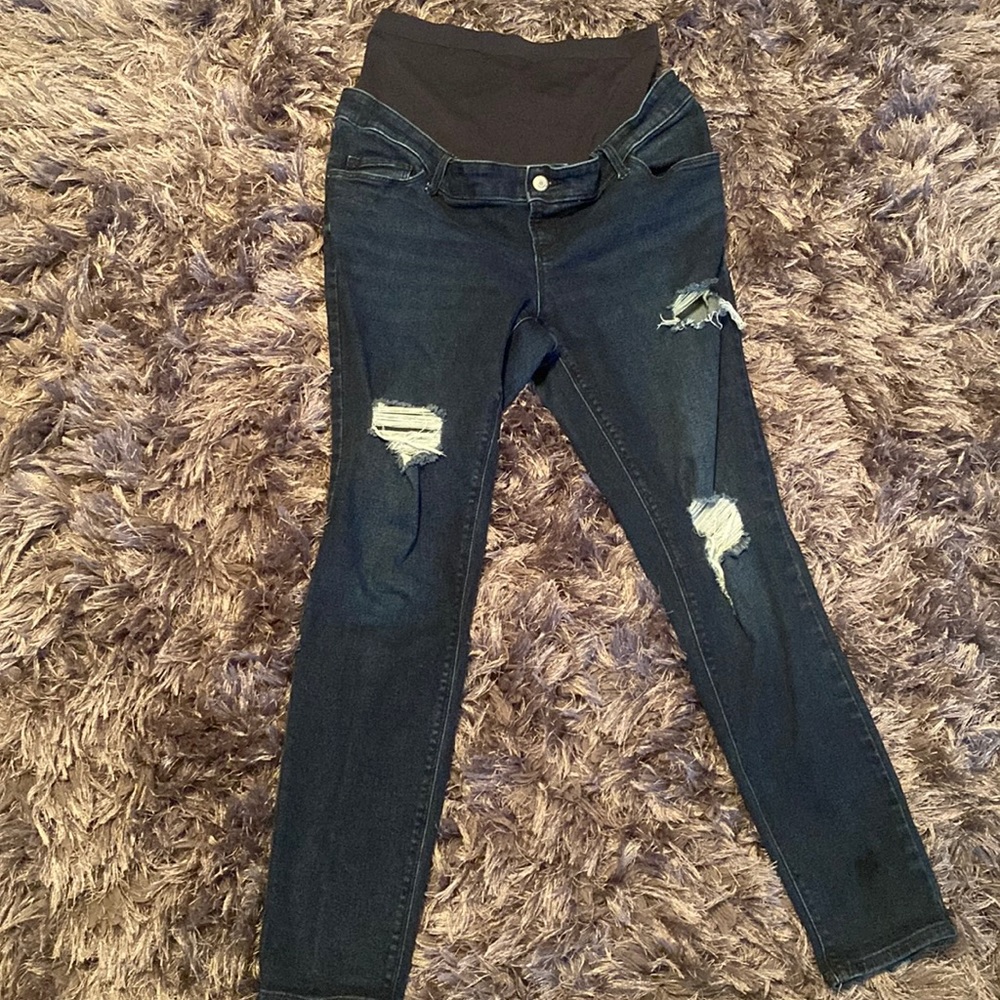 Maternity full panel jeans